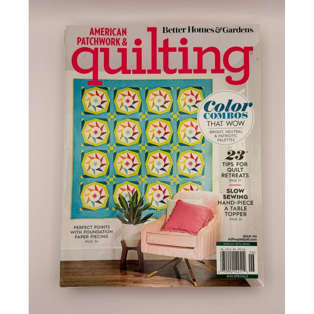 Quilting Magazine Lot of 7 American Patchwork McCall's 2007-2024 Patterns